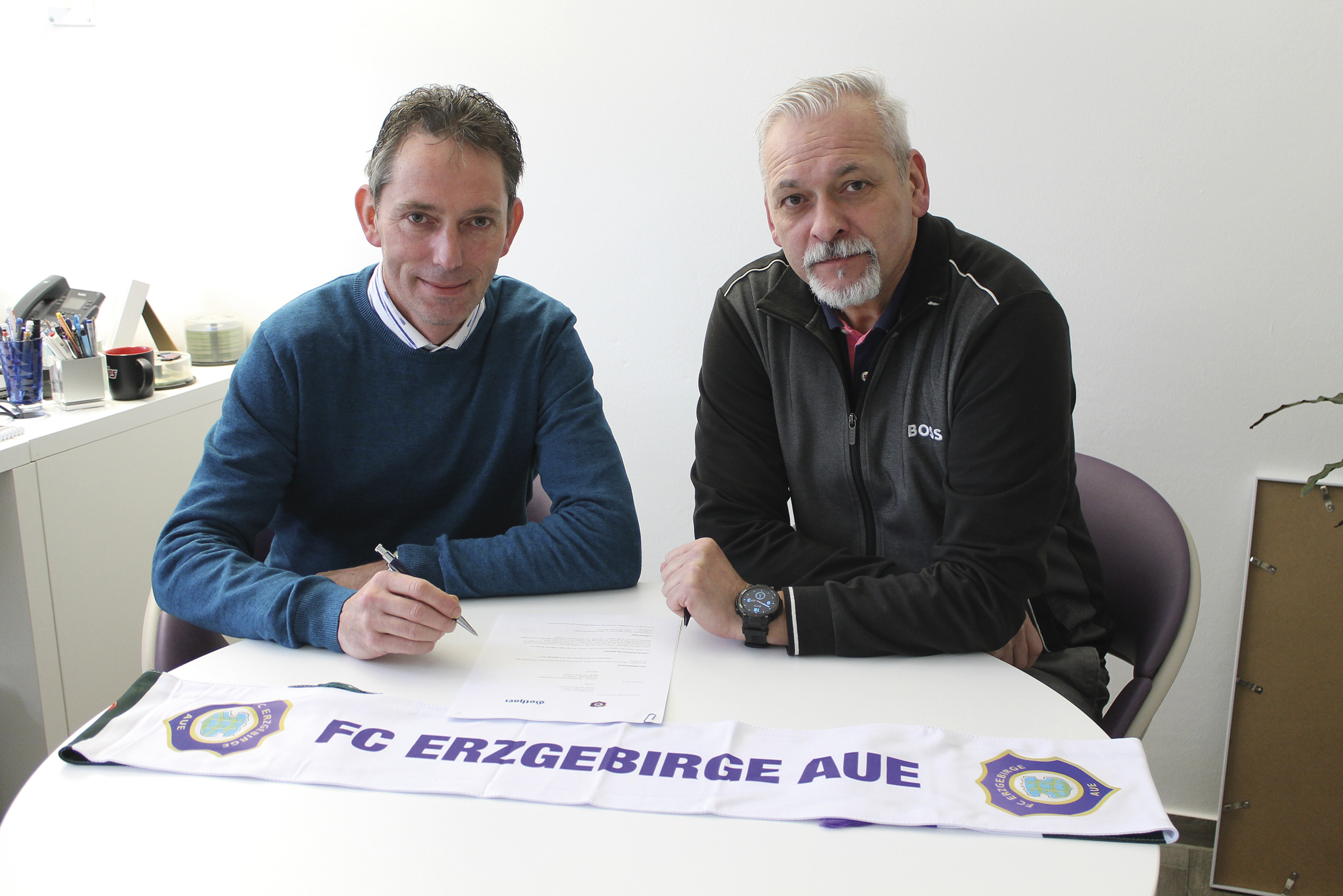 Gothaer bleibt wichtiger Baustein im Fundament des FC Erzgebirge